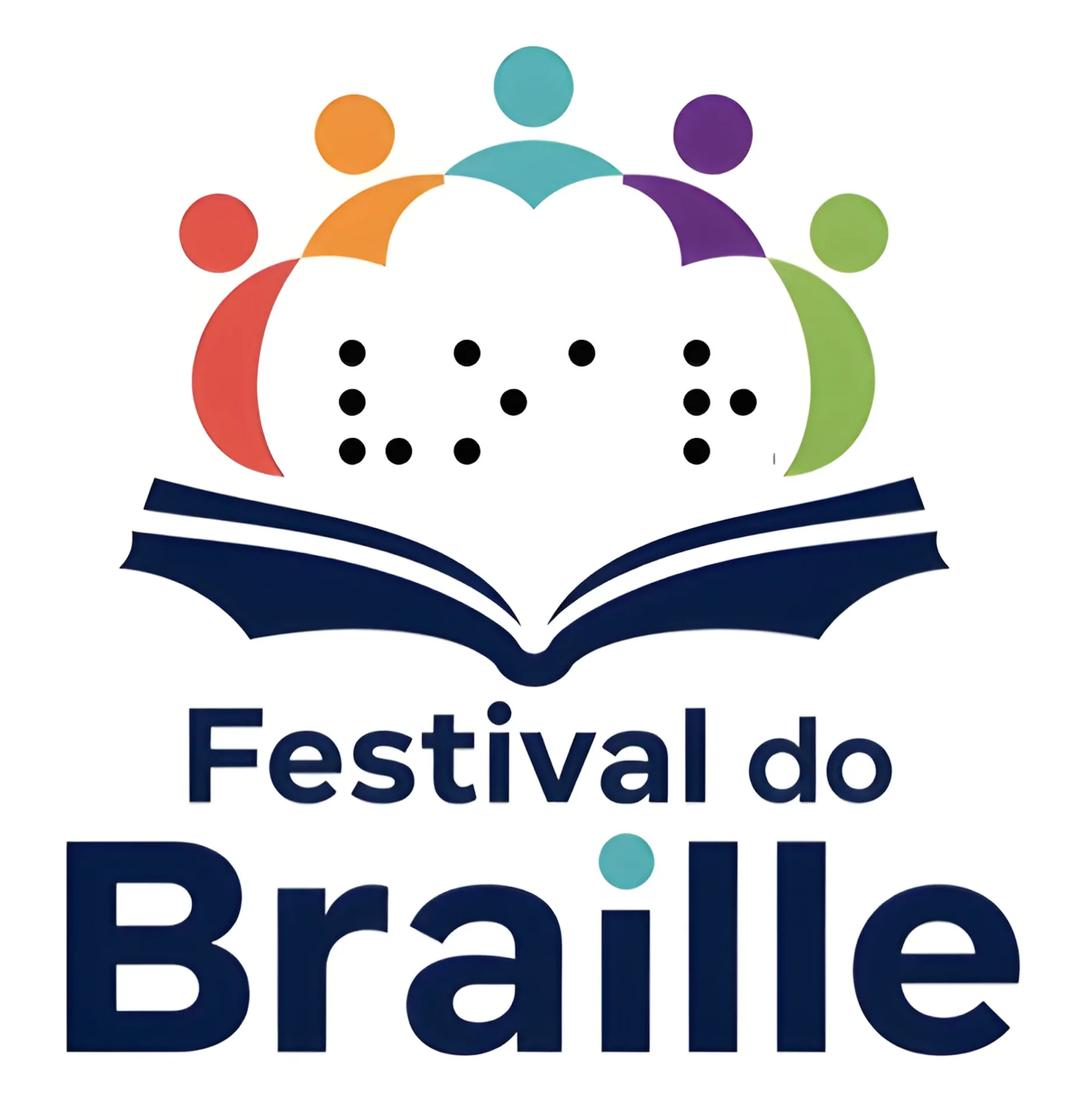 Logotipo do Festival do braille